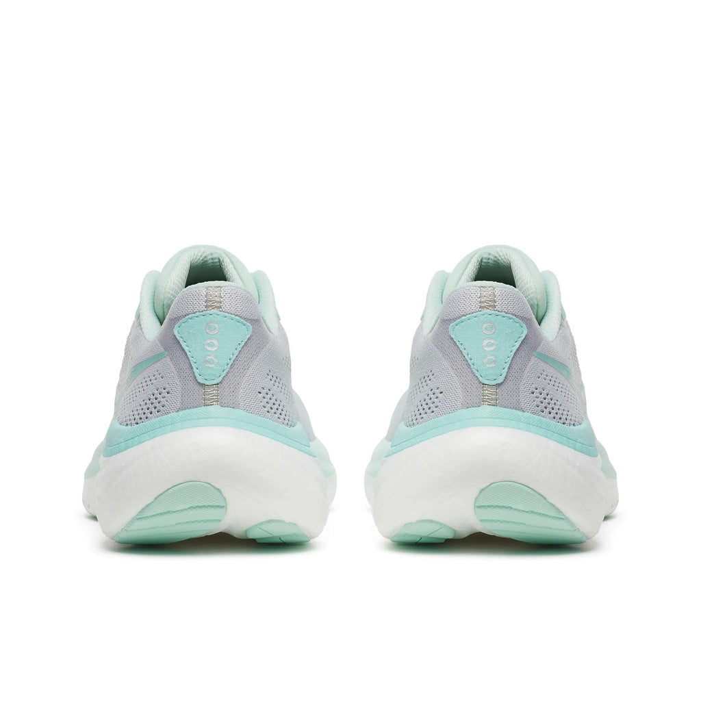 Saucony Women's Ride 19 120 Cloud/Aqua heel