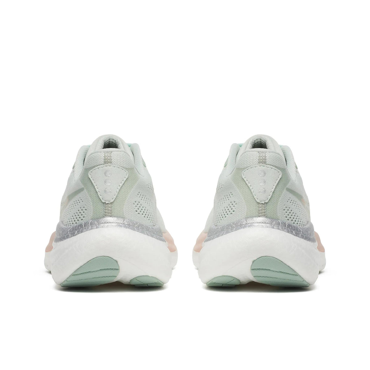 Saucony Women's Ride 19 128 Mist/Cameo heel