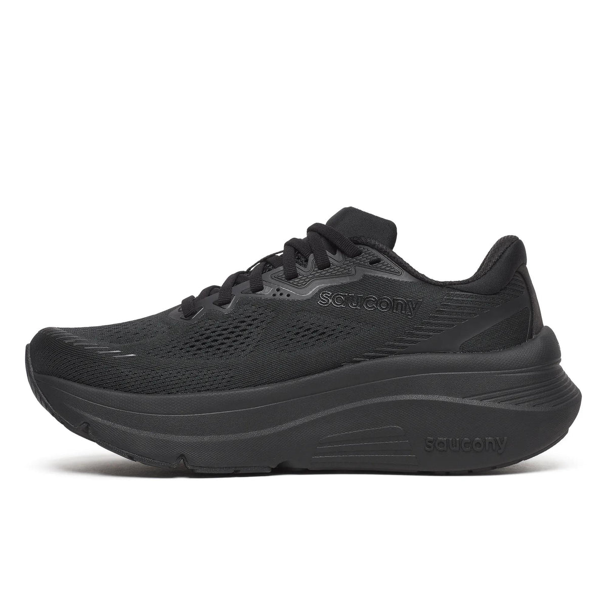 Saucony Women's Guide 19 101 TripleBlack medial