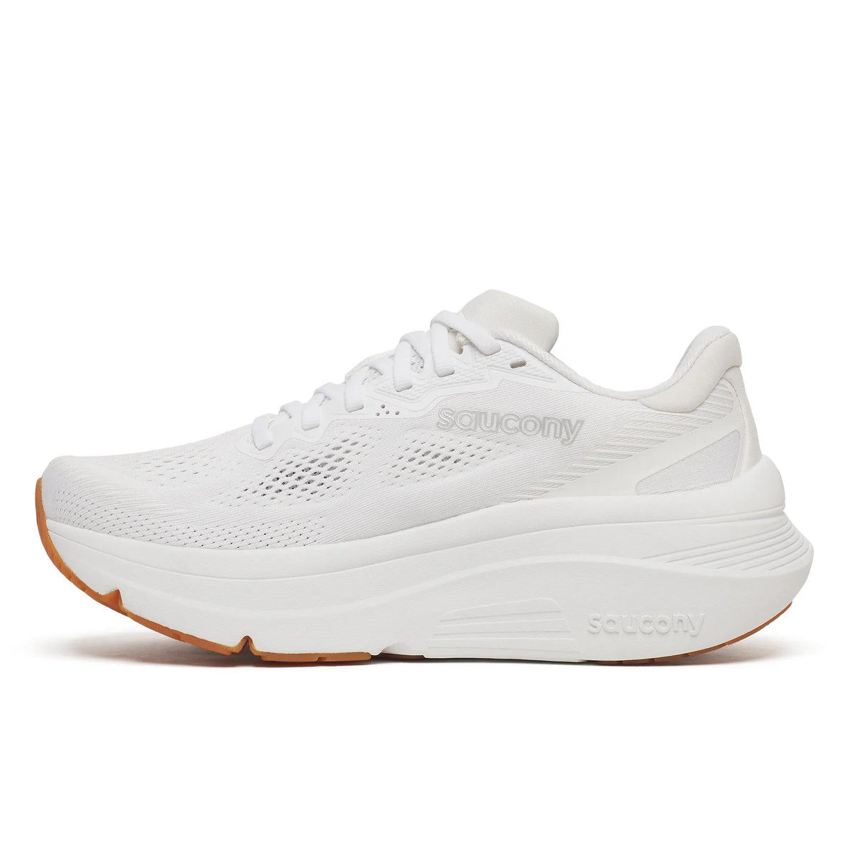Saucony Women's Guide 19 102 White/Gum medial