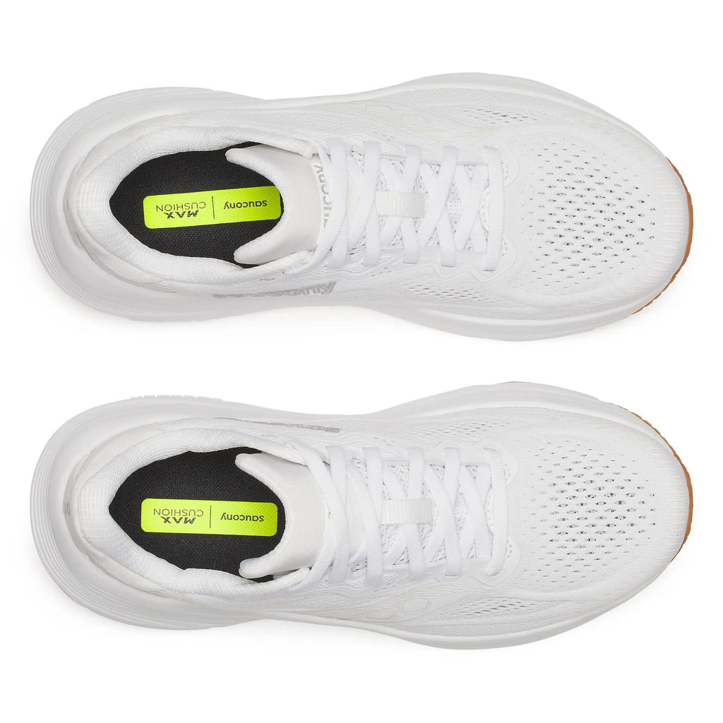 Saucony Women's Guide 19 102 White/Gum top