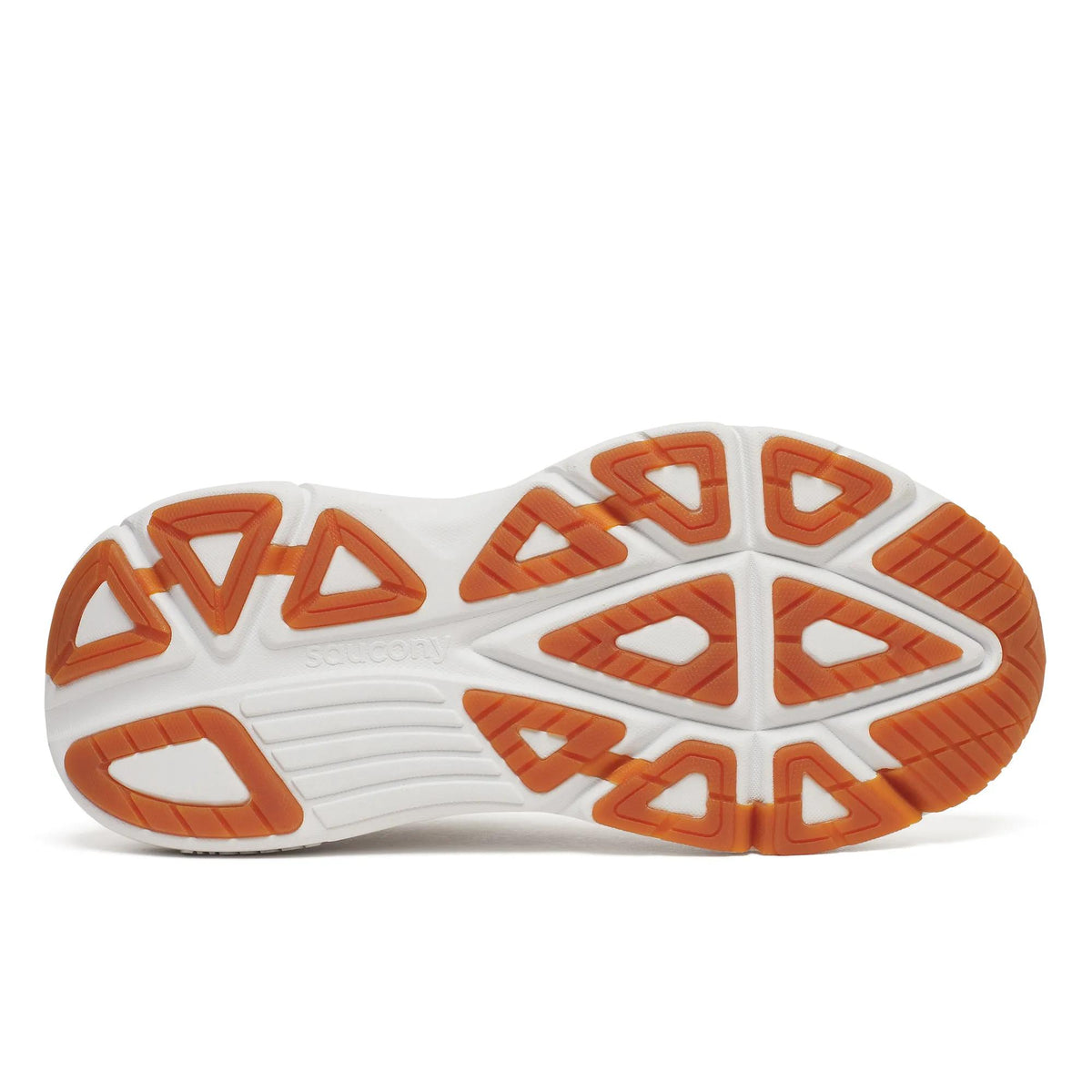 Saucony Women's Guide 19 102 White/Gum outsole