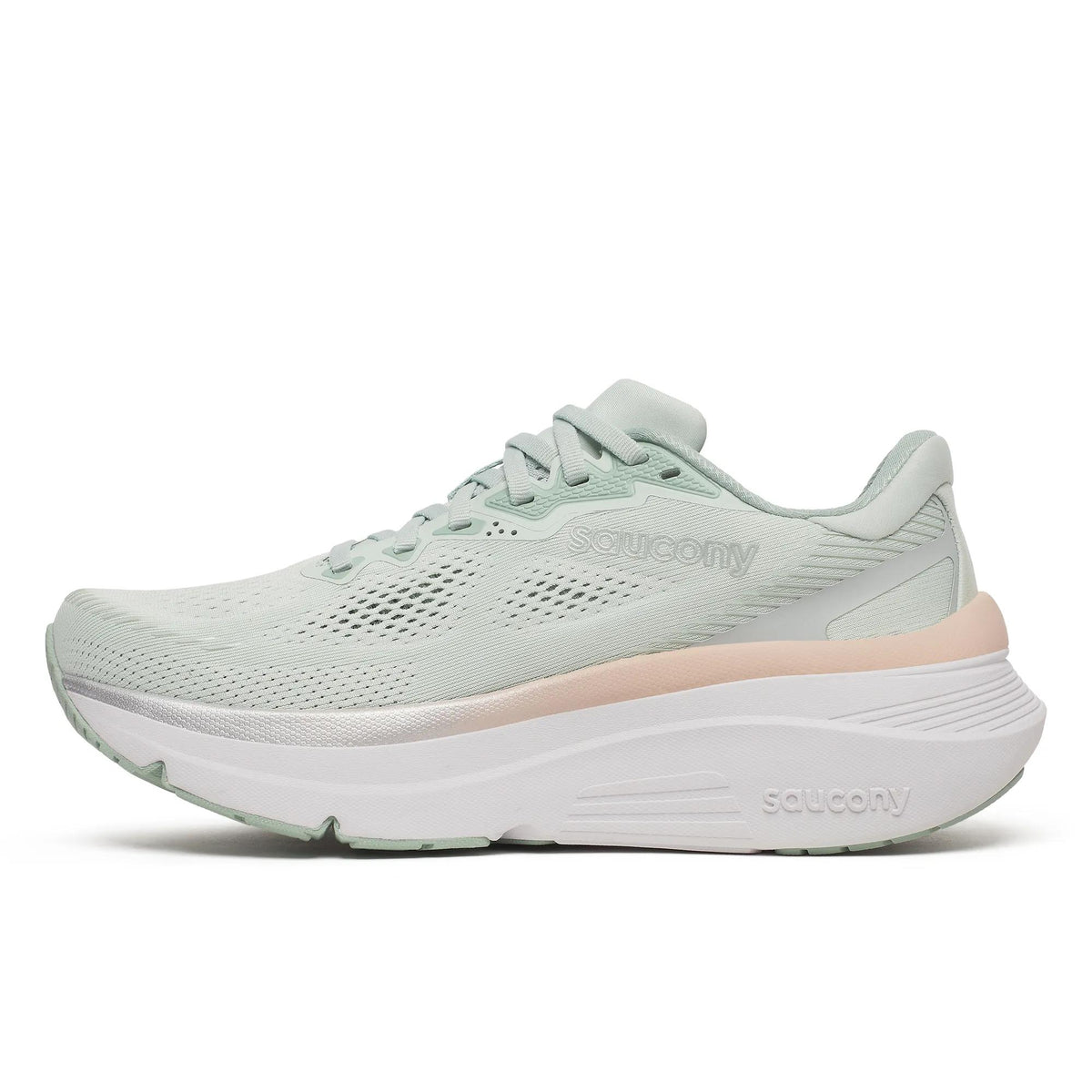 Saucony Women's Guide 19 128 Mist/Cameo medial