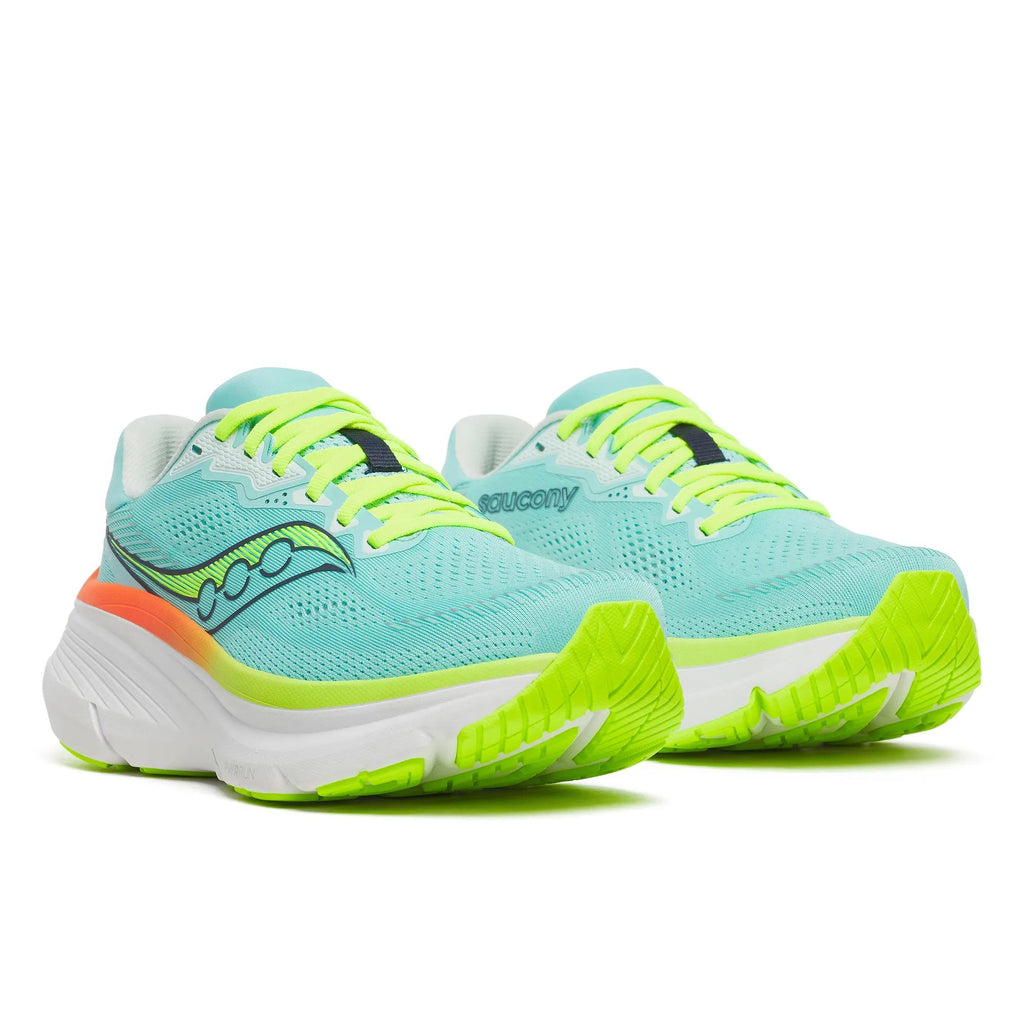 Saucony Women's Guide 19 130 Splash/Citro pair angle