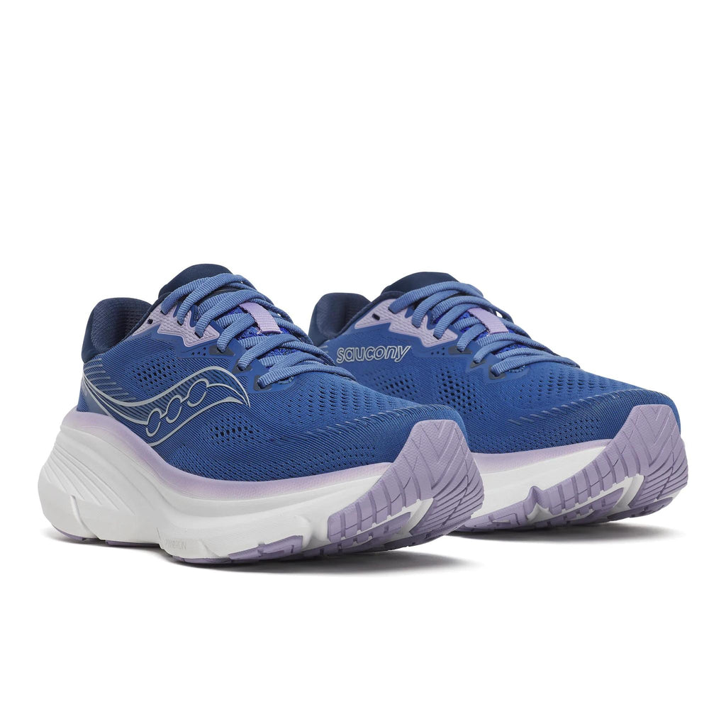 Saucony Women's Guide 19 132 Sail/Orchid pair angle