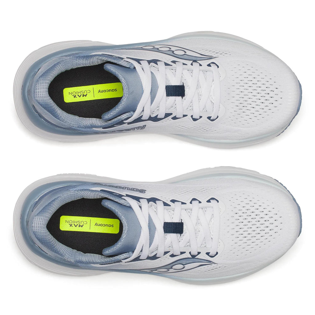 Saucony Women's Guide 19 149 White/Storm top