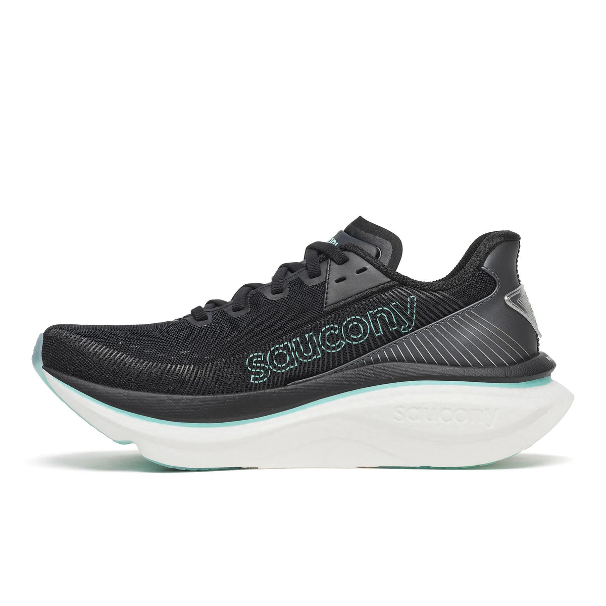 Saucony Women's Endorphin Azura 100 Black/Aqua medial