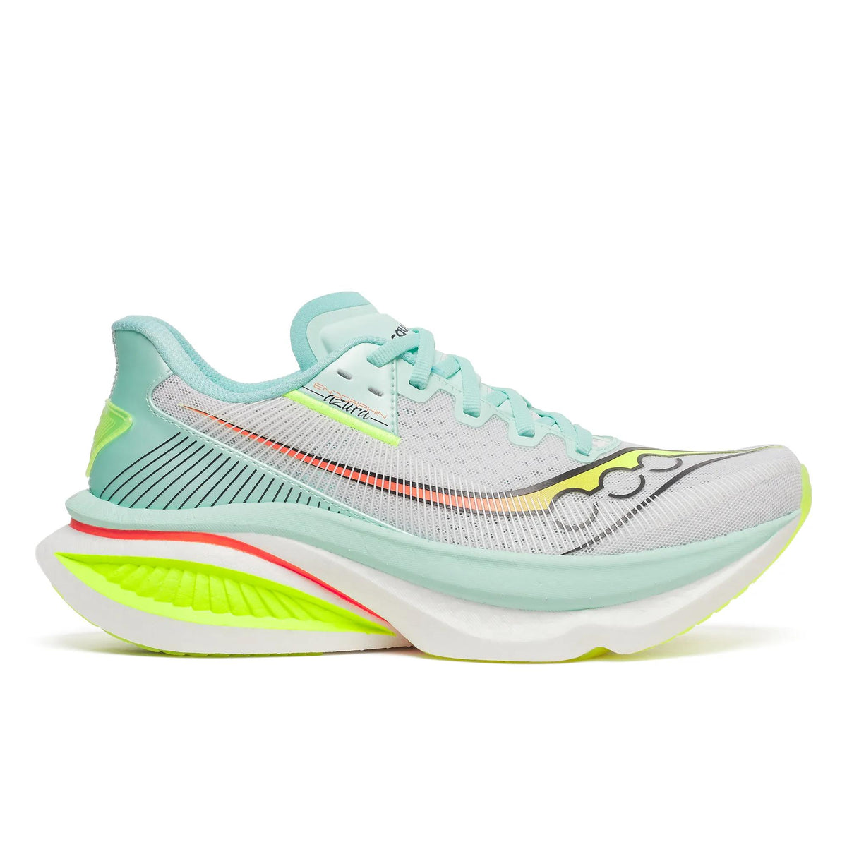 Saucony Women's Endorphin Azura 124 White/Splash lateral