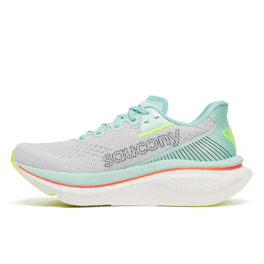 Saucony Women's Endorphin Azura 124 White/Splash medial