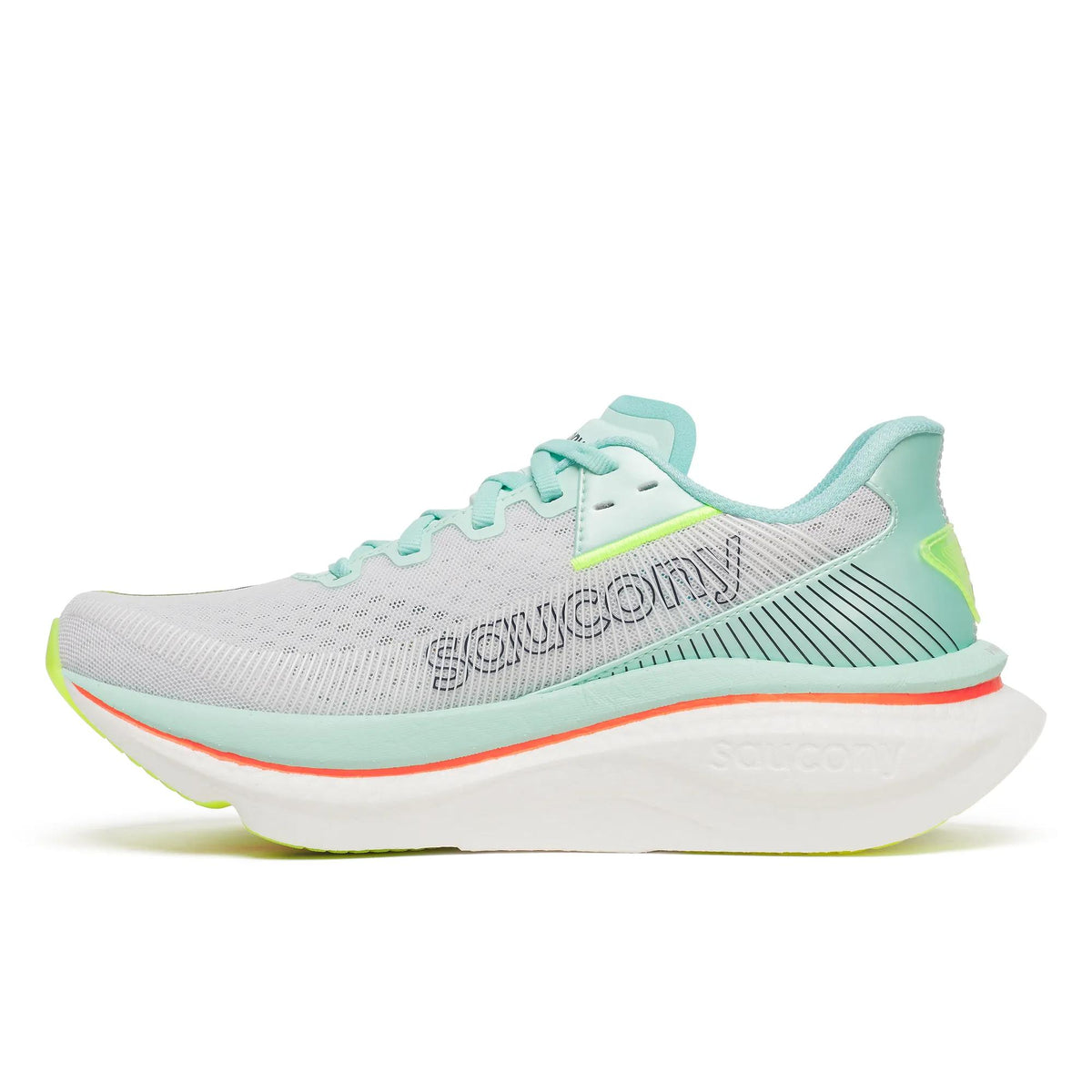 Saucony Women's Endorphin Azura 124 White/Splash medial