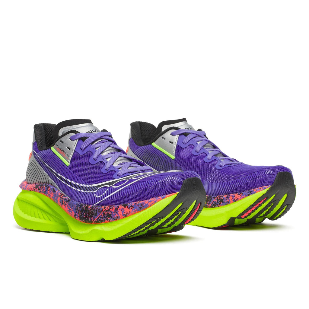 Saucony Women's Endorphin Azura 400 Opulence/Citron pair angle