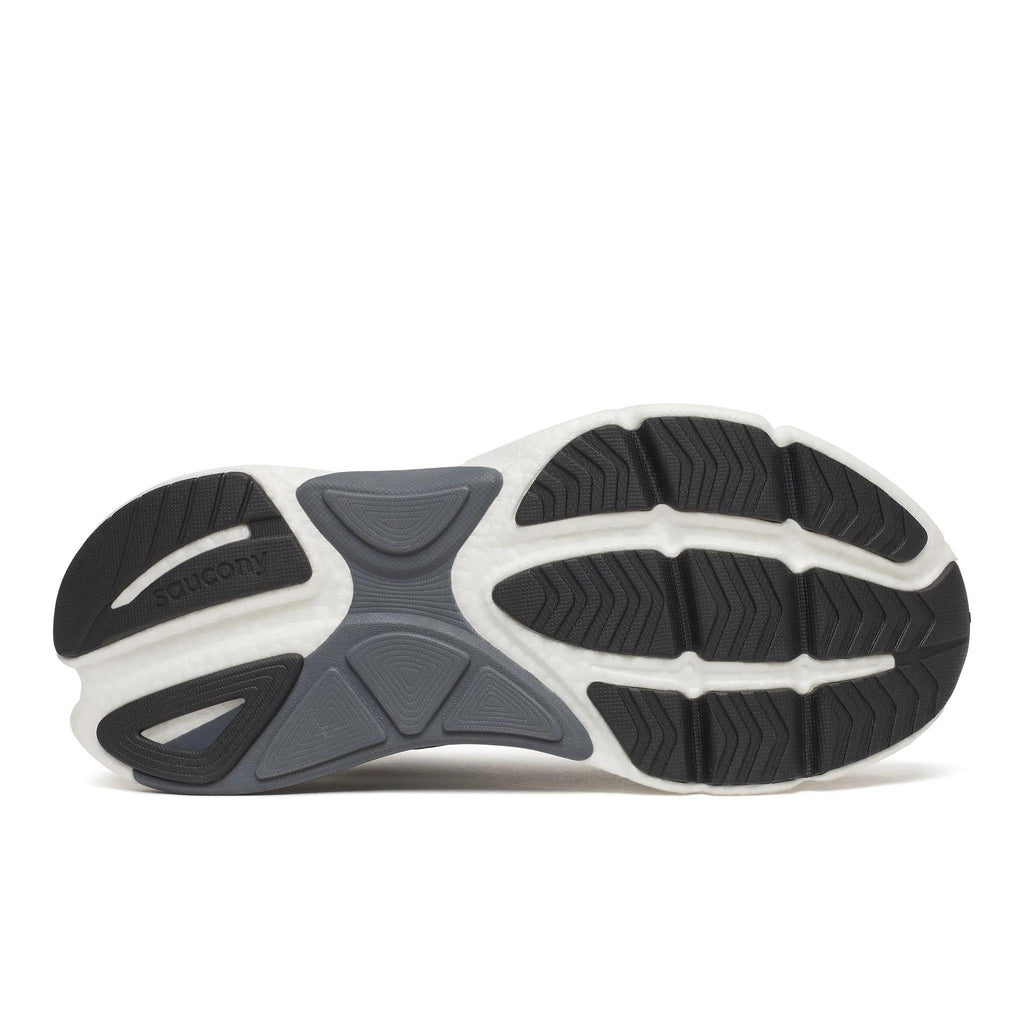 Saucony Women's Omni ST 23 100 Black/Silver outsole