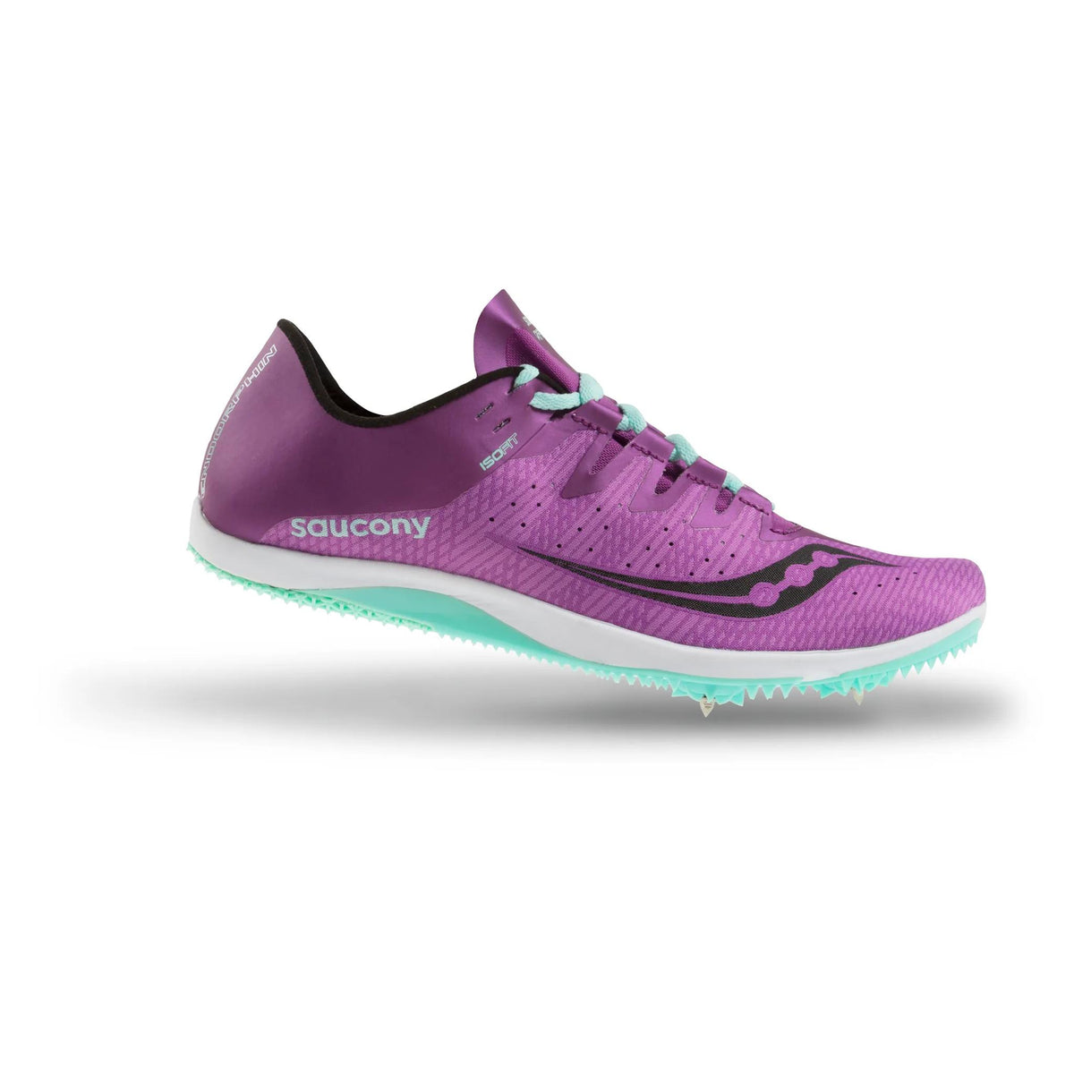 Saucony Women's Endorphin 2 3 Purple/Teal lateral