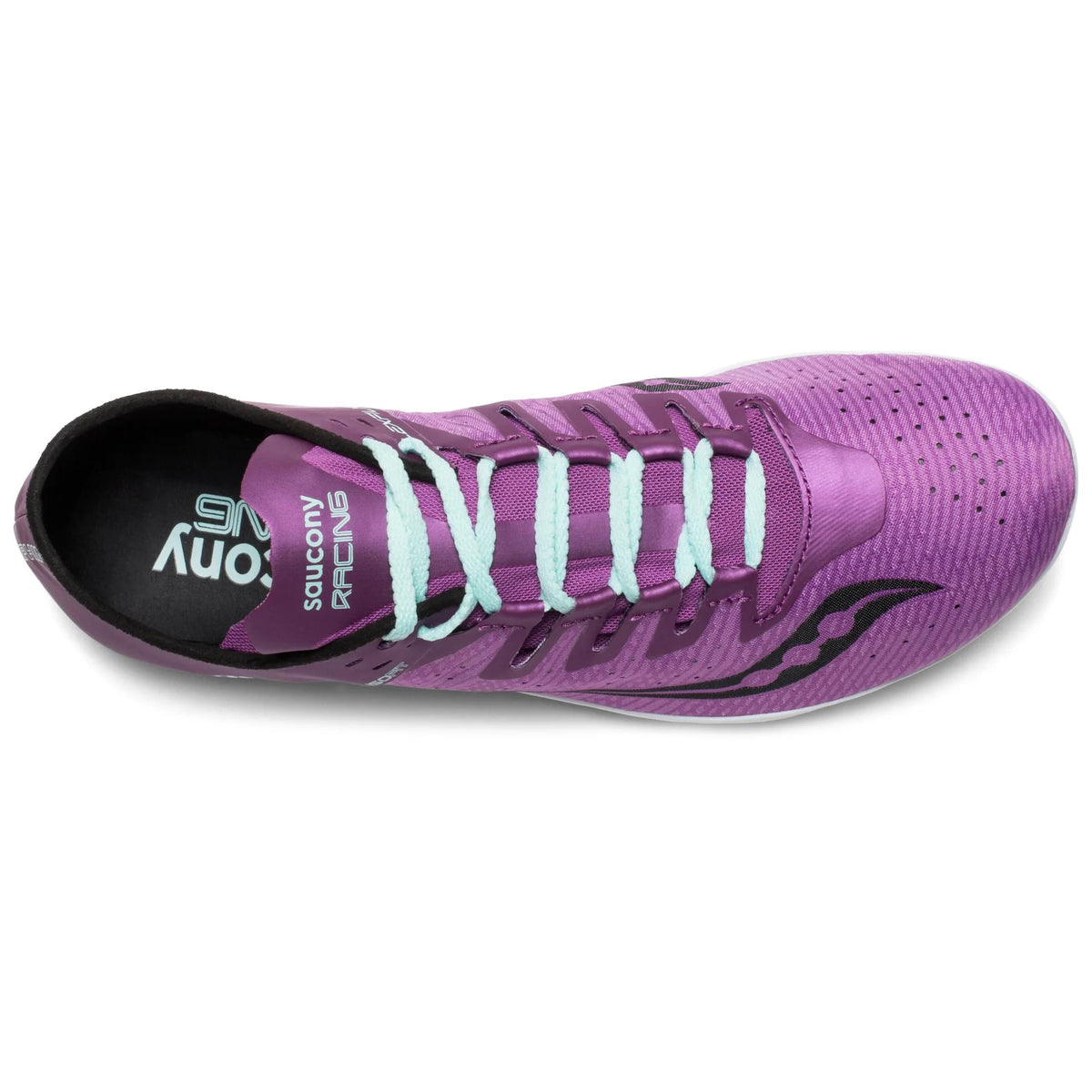 Saucony Women's Endorphin 2 3 Purple/Teal medial