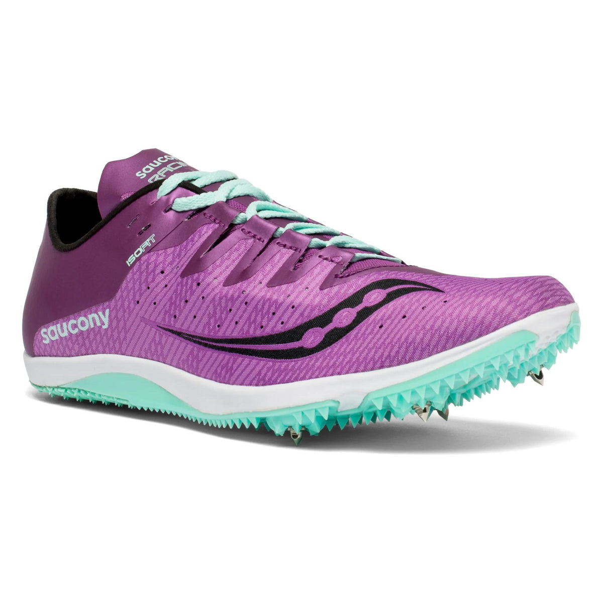 Saucony Women's Endorphin 2 3 Purple/Teal top