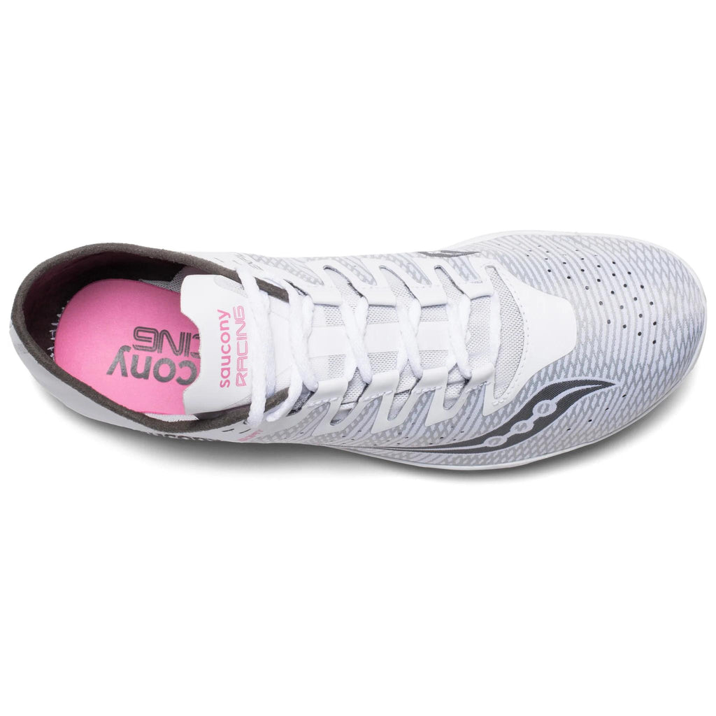 Saucony Women's Endorphin 2 4 Pink/White medial