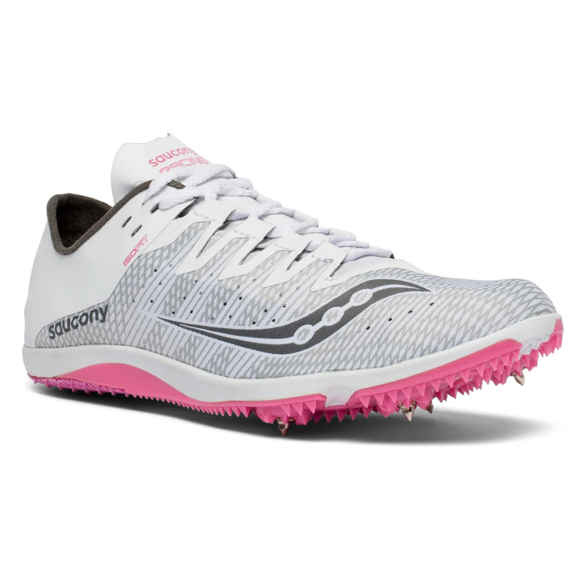 Saucony Women's Endorphin 2 4 Pink/White top