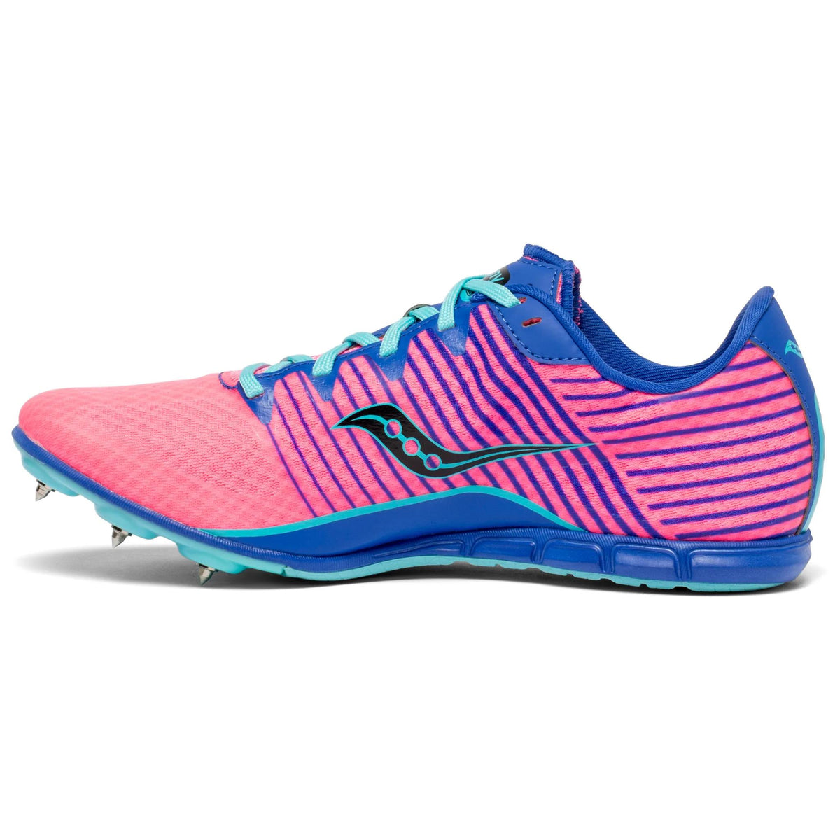 Saucony Saucony Competition 4 Blue/Pink pair angle