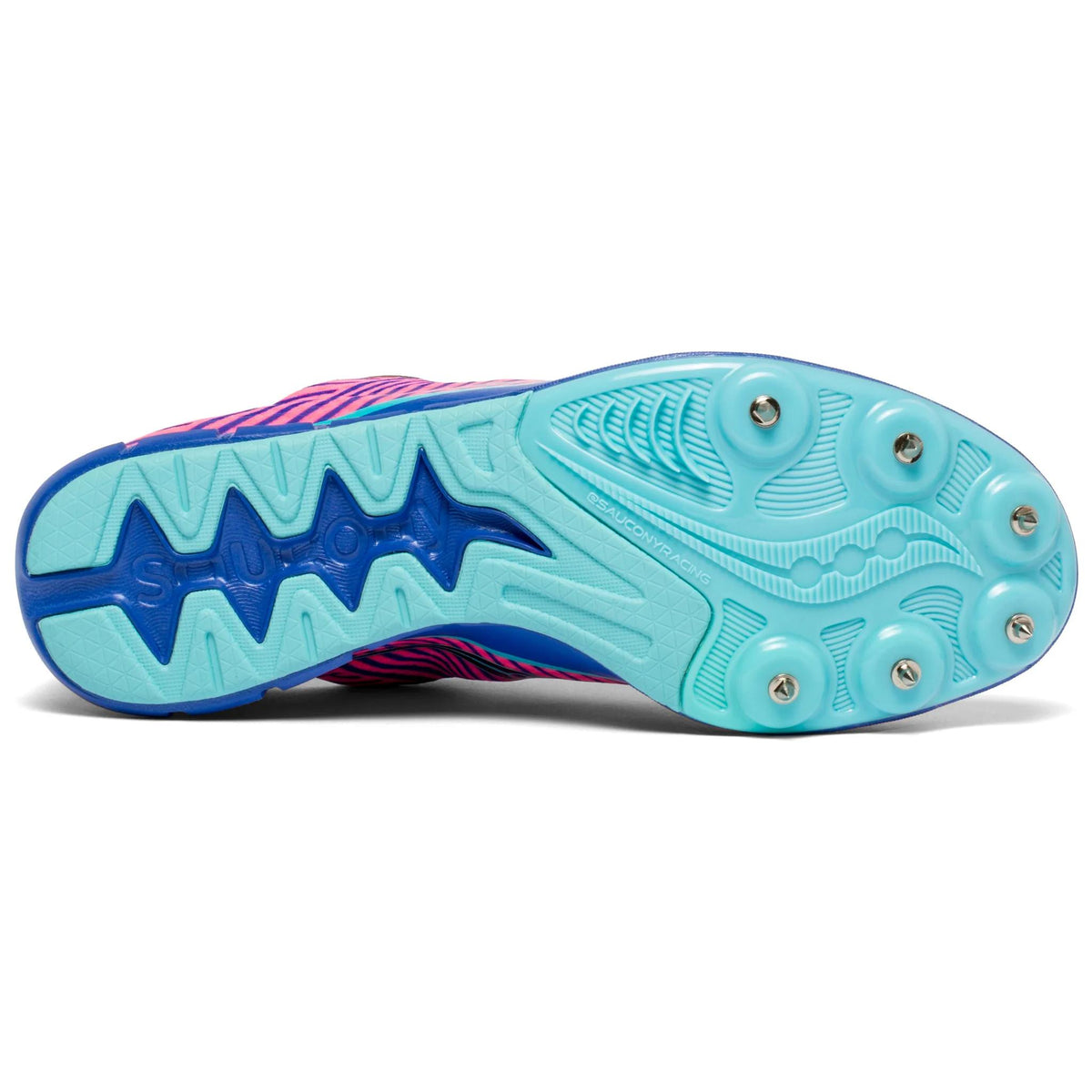 Saucony Saucony Competition 4 Blue/Pink heel