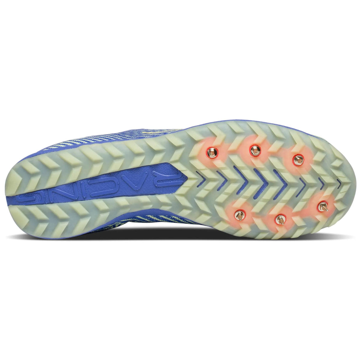 Saucony Women's Havok XC 2 2 Blue/Grey heel