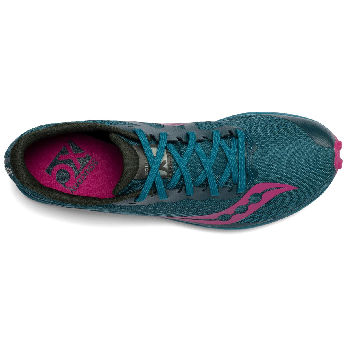 Saucony Women's Kilkenny XC 8 20 Blue/Pink medial