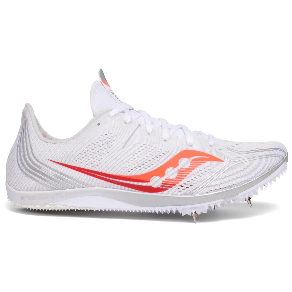 Saucony Women's Endorphin 3 1 1 White lateral