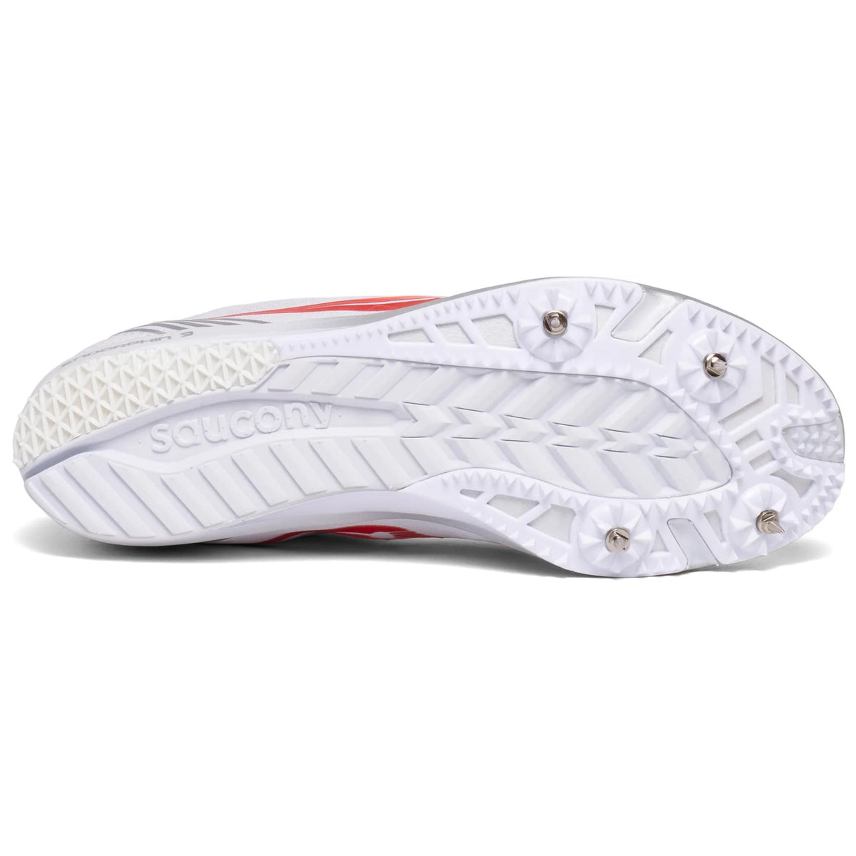 Saucony Women's Endorphin 3 1 1 White heel