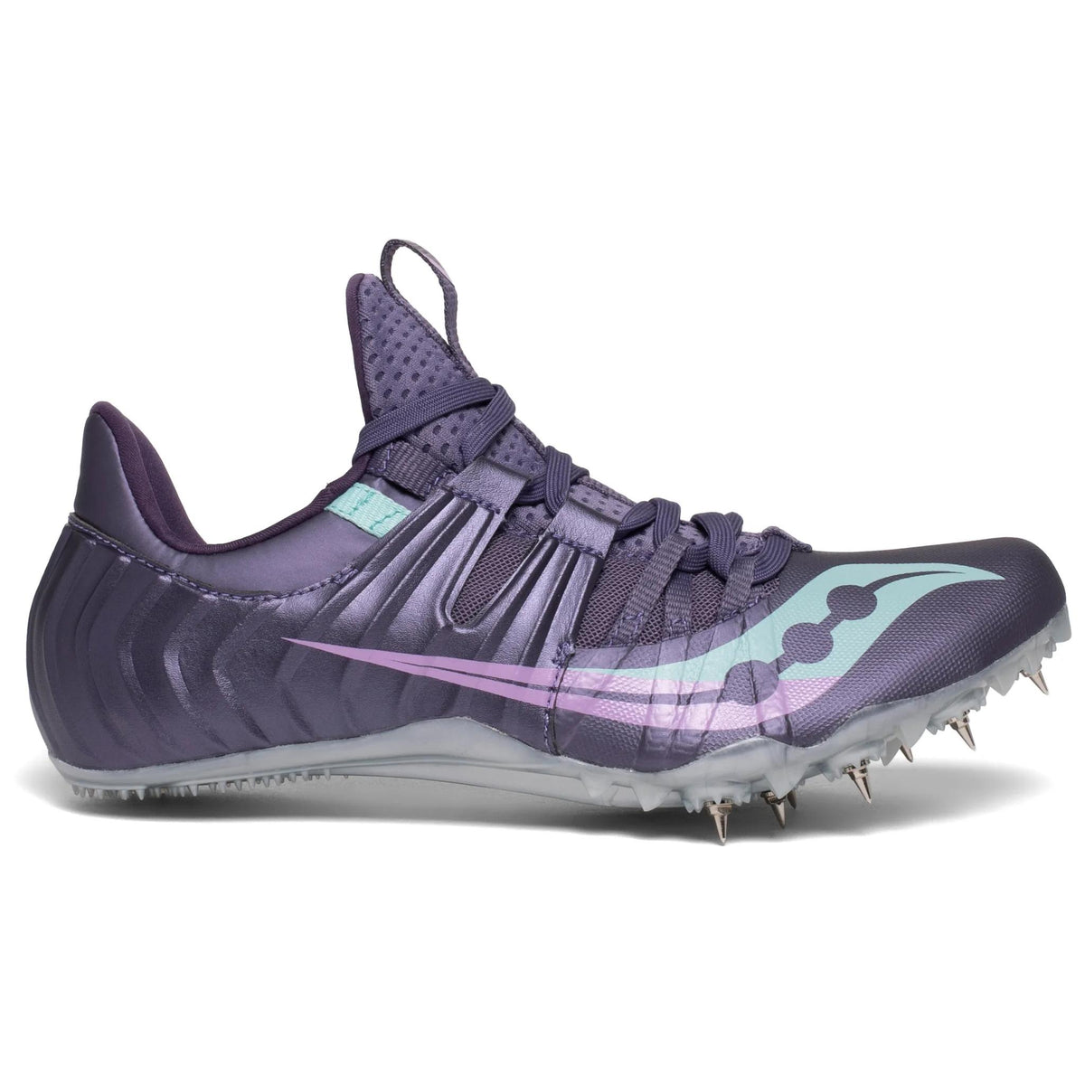 Saucony Women's Showdown 5 2 Purple/Teal lateral