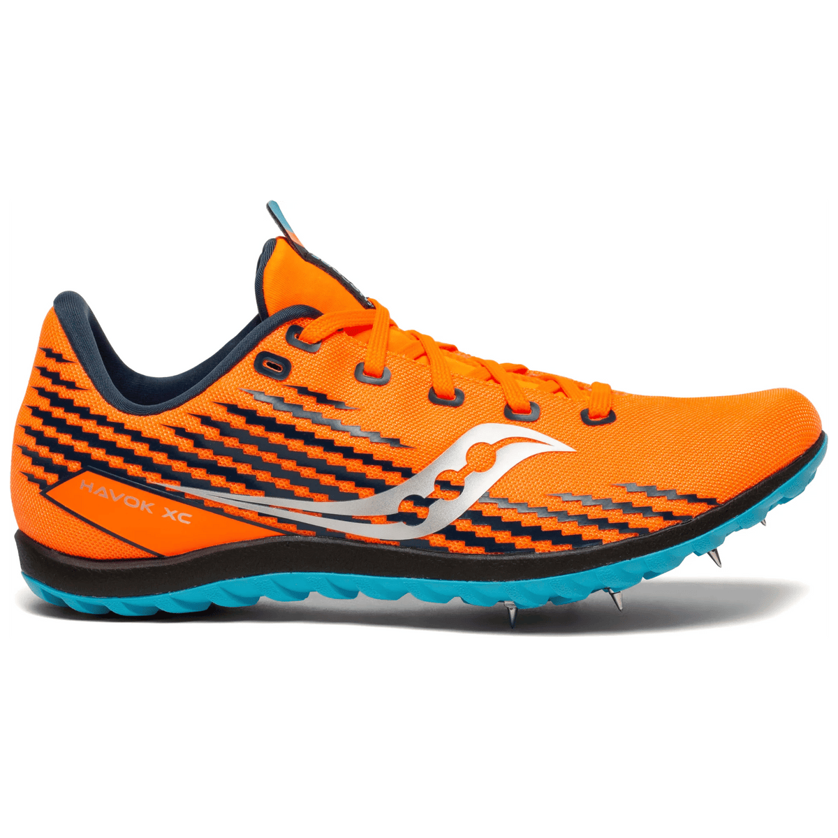Saucony Women's Havok XC 3 30 Orange lateral