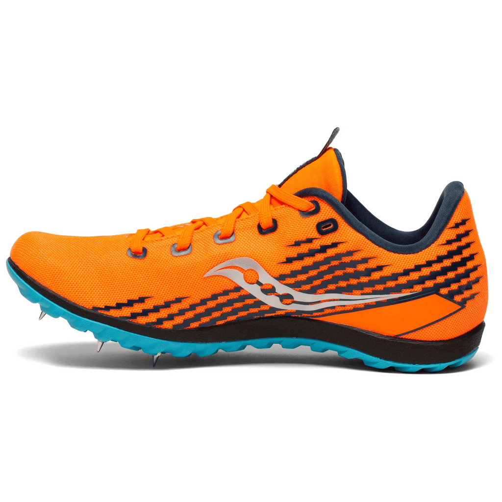 Saucony Women's Havok XC 3 30 Orange pair angle
