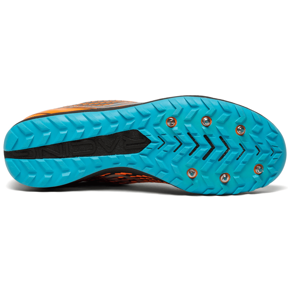 Saucony Women's Havok XC 3 30 Orange heel