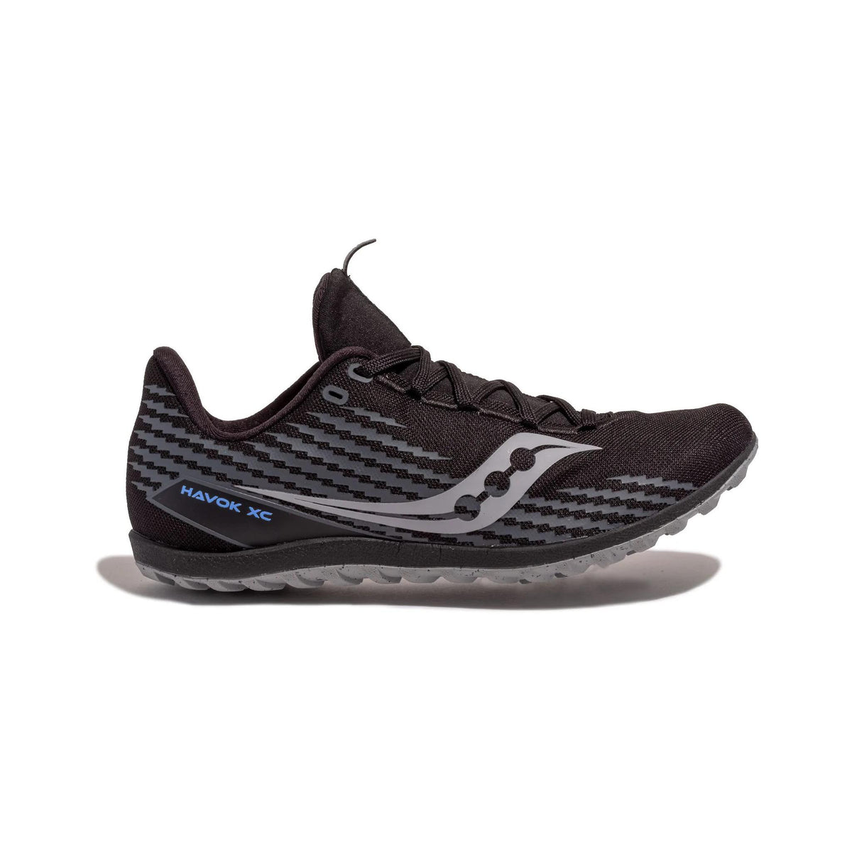 Saucony Women's Havok XC 3 40 Black/Gray lateral