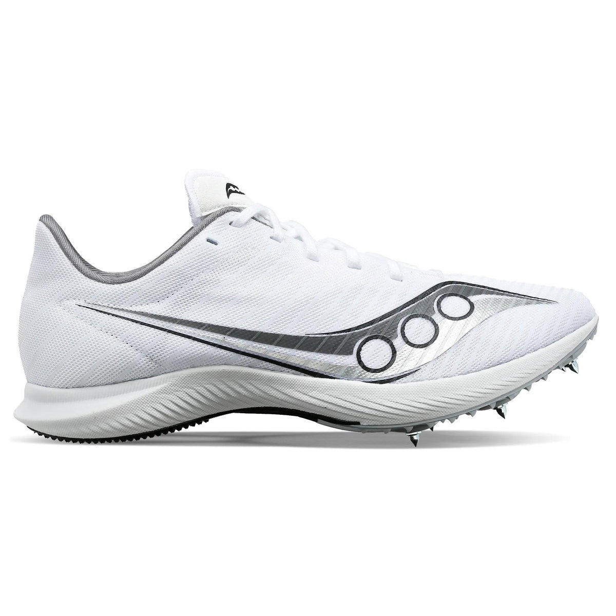 Saucony Women's velocity mp 01 White/Silver lateral