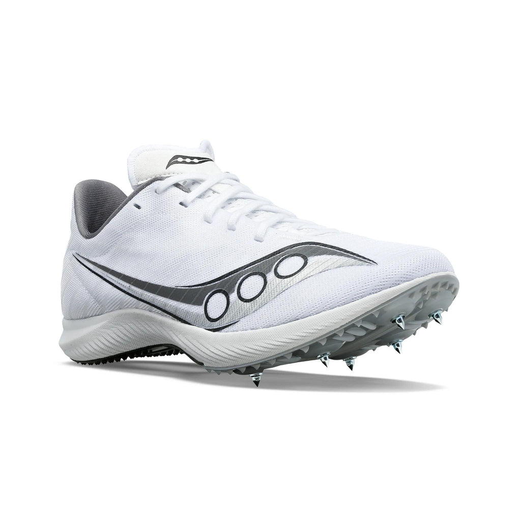 Saucony Women's velocity mp 01 White/Silver top