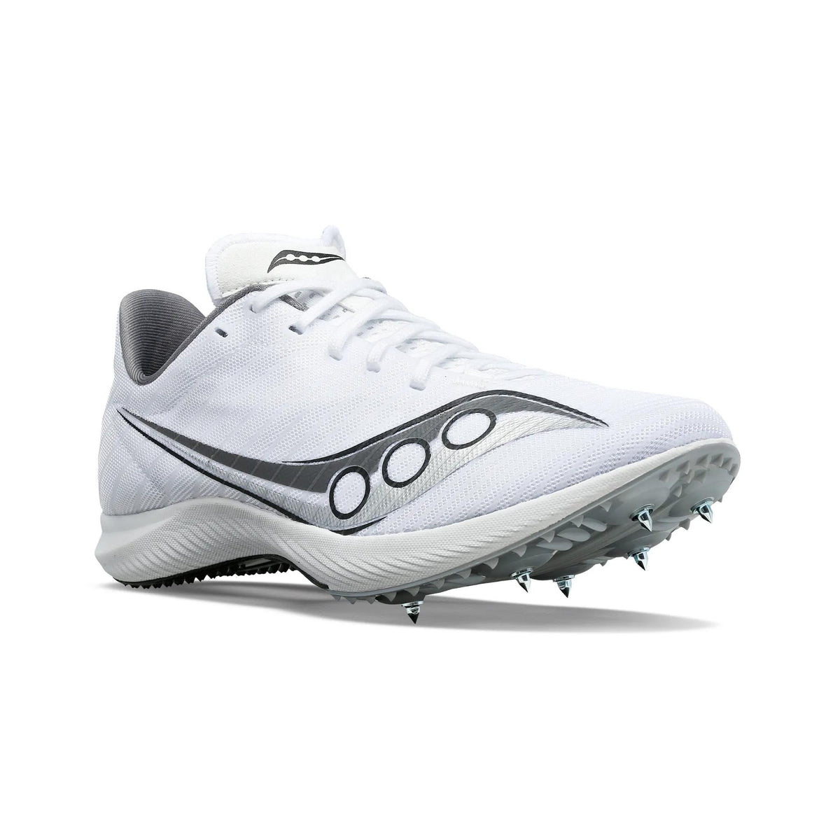 Saucony Women's velocity mp 01 White/Silver top