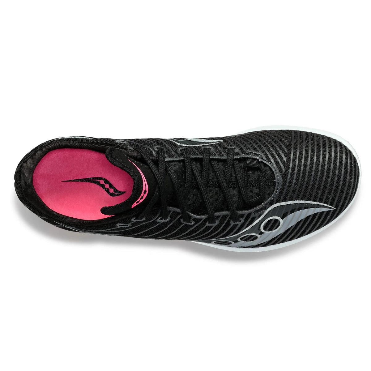Saucony Velocity MP 85 Black/Vizi medial