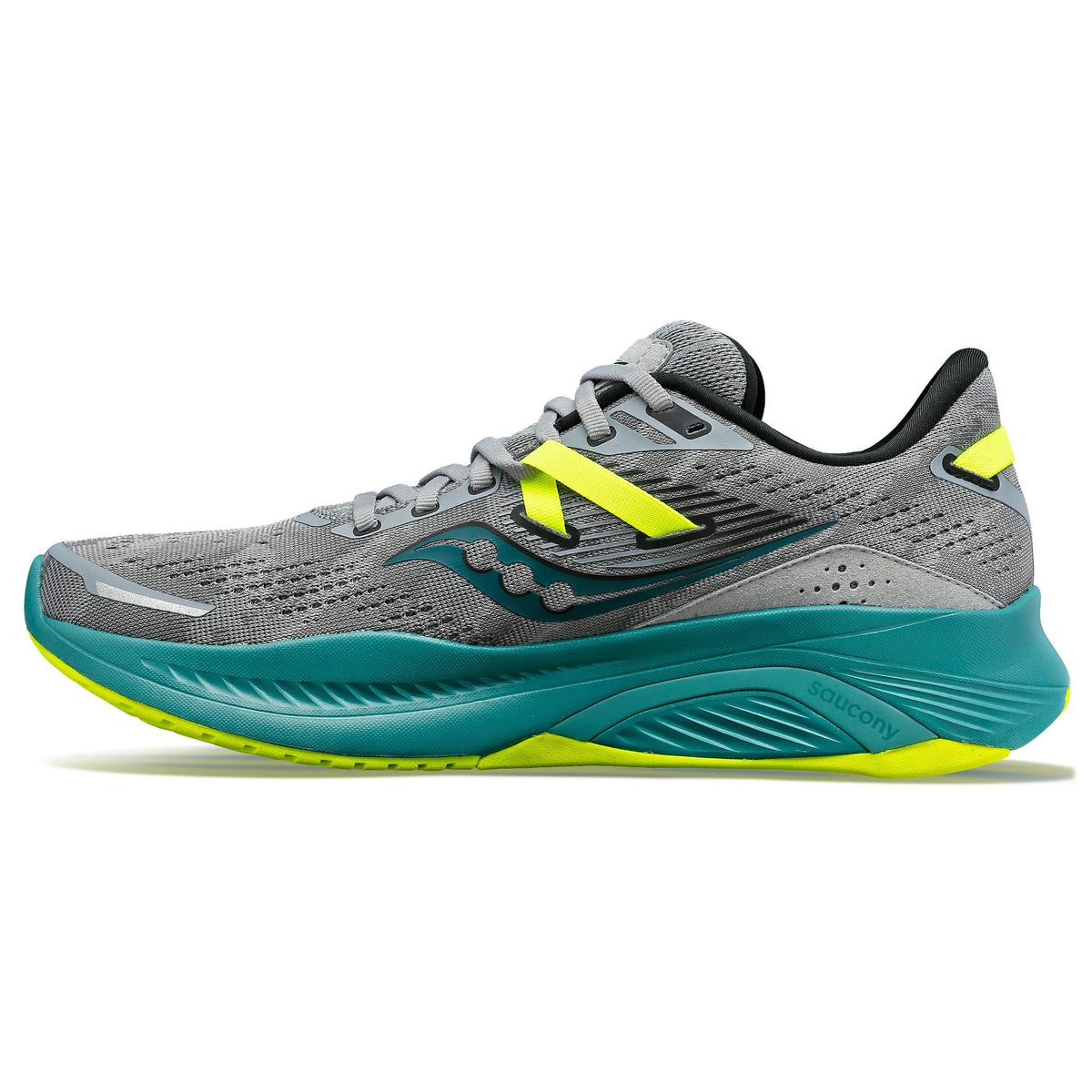 Saucony Men's Guide 16 Wide 15 Green pair angle