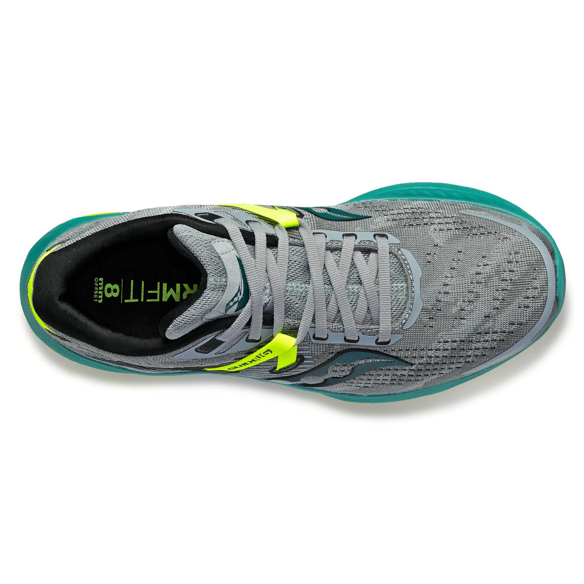 Saucony Men's Guide 16 Wide 15 Green medial