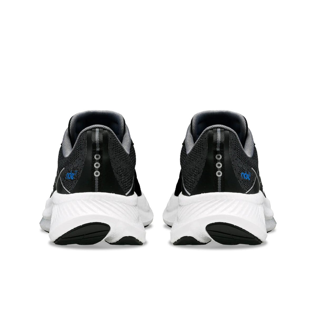 Saucony Men's Ride 17 100 White/Black heel