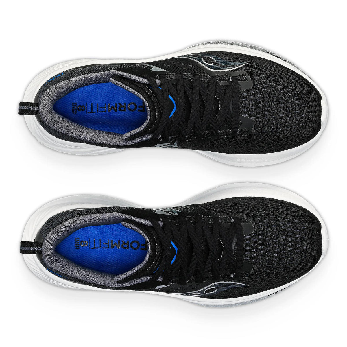 Saucony Men's Ride 17 100 White/Black top