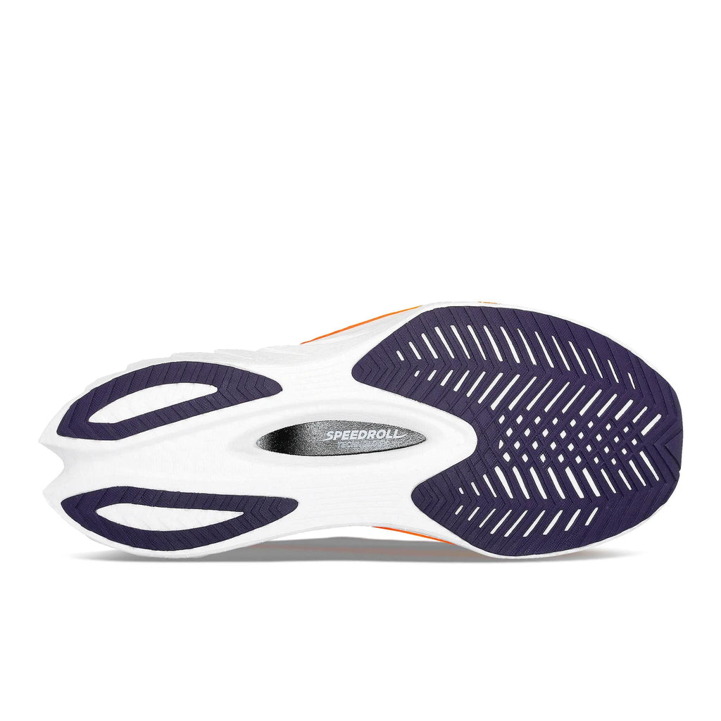 Saucony Men's Endorphin Pro 4 129 White/Black outsole