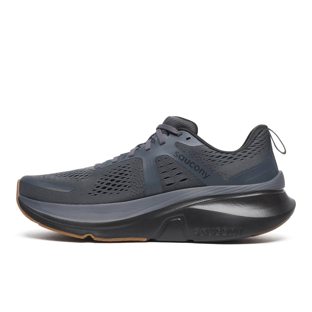 Saucony Men's Guide 18 103 Shadow/Gum medial