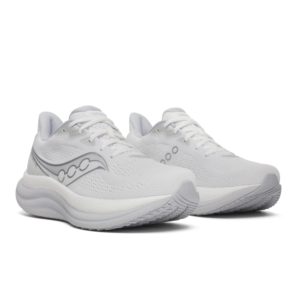 Saucony Men's Triumph 23 211 White/Cloud pair angle