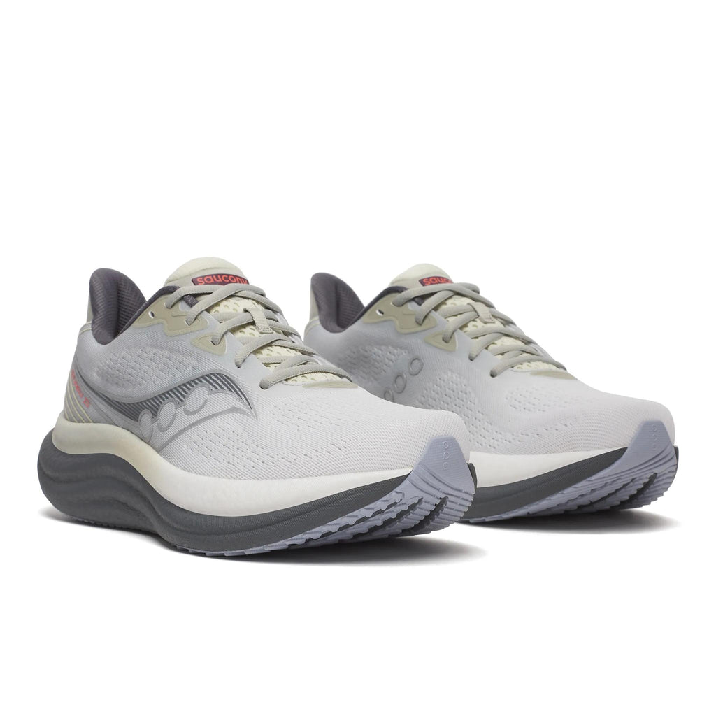 Saucony Men's Triumph 23 505 Grey/Shadow pair angle