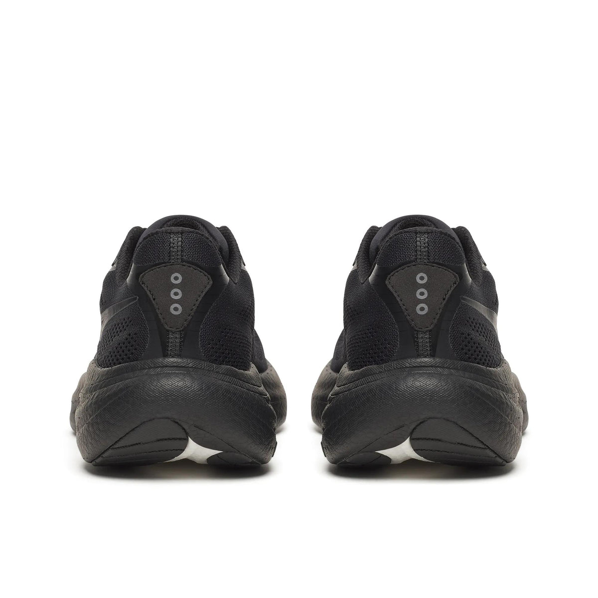 Saucony Men's Ride 19 101 TripleBlack heel