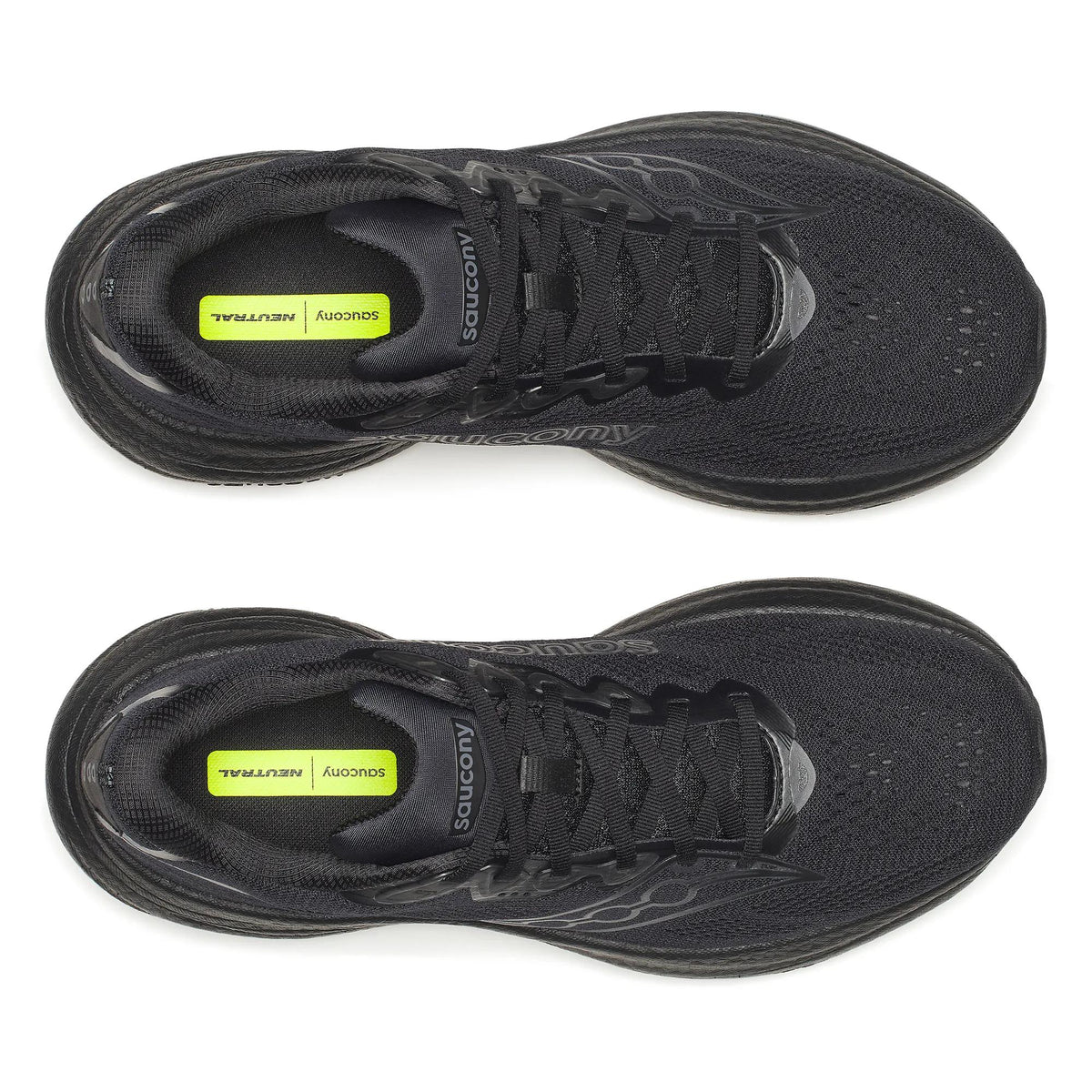 Saucony Men's Ride 19 101 TripleBlack top