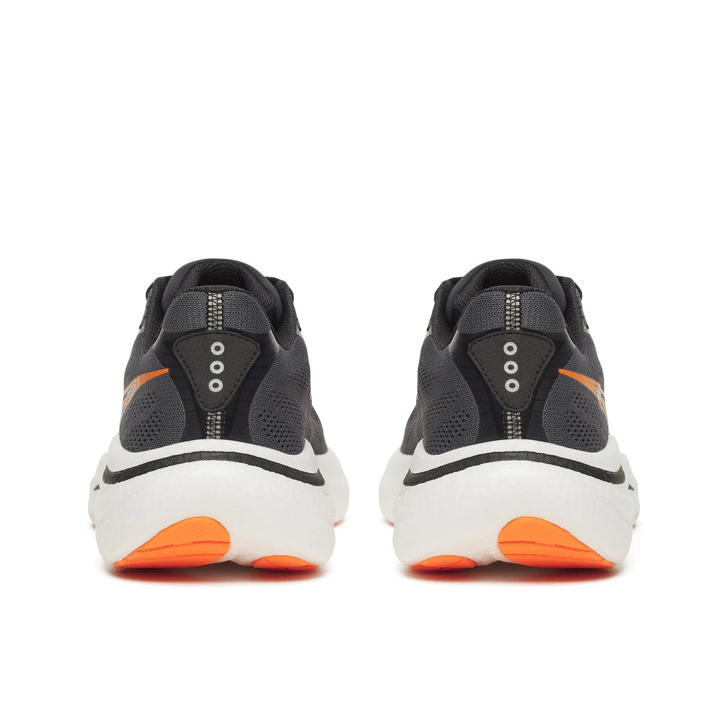 Saucony Men's Ride 19 120 Shadow/Black heel