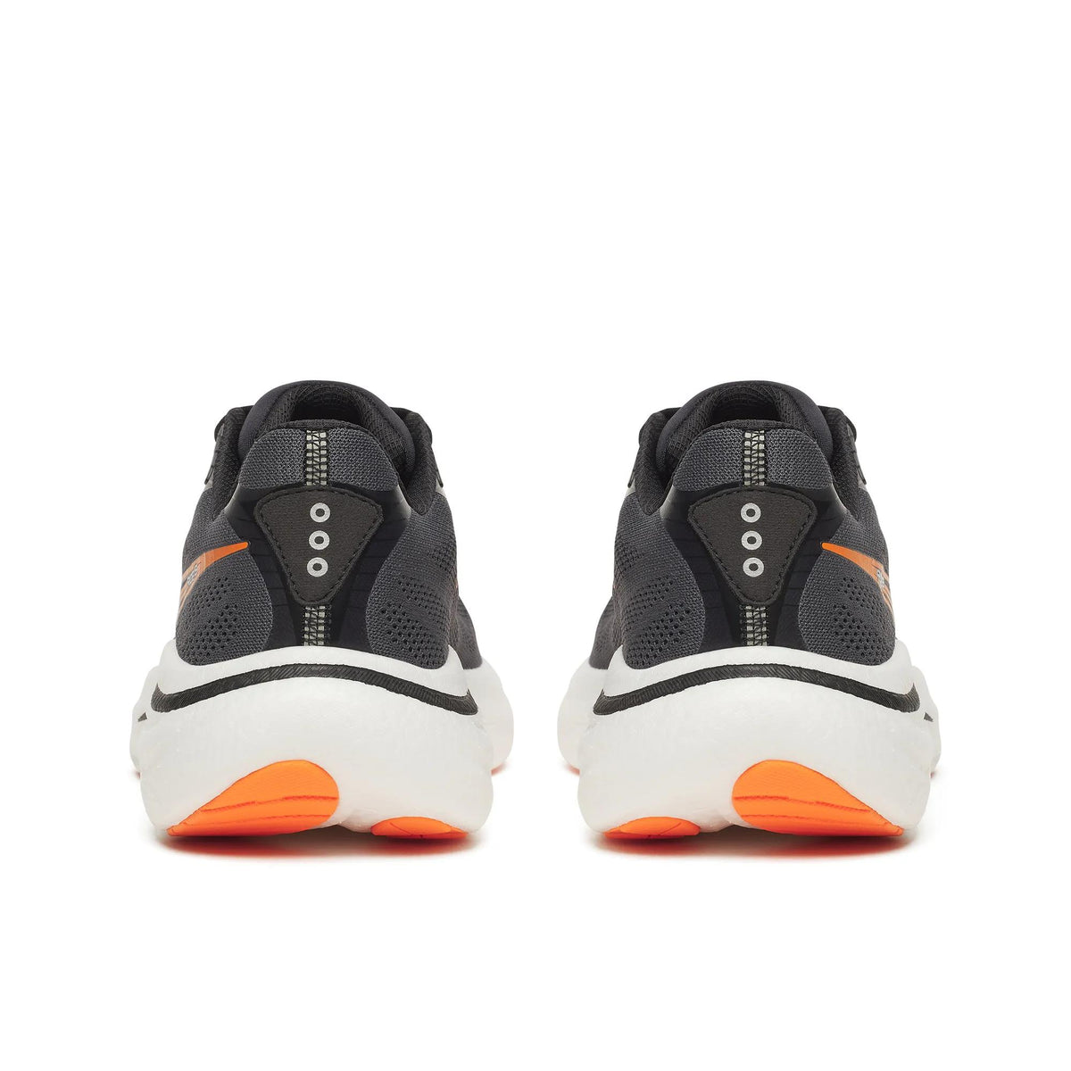 Saucony Men's Ride 19 120 Shadow/Black heel