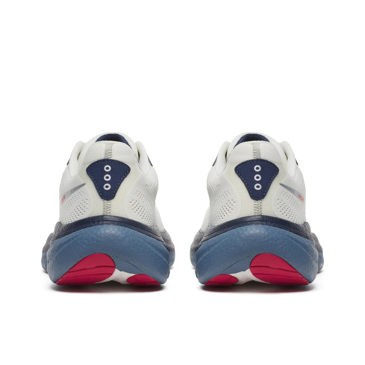 Saucony Men's Ride 19 146 Ivory/Storm heel