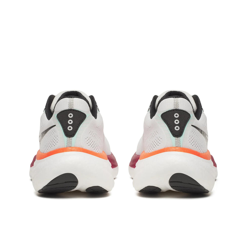 Saucony Men's Ride 19 172 White/Crimso heel